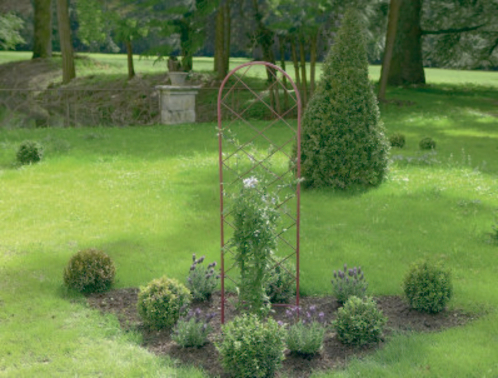 CLASSIC METAL TRELLIS fém növényfuttató 30 cm x 120cm barna