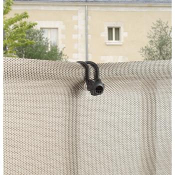 EVERLY dekoratív árnyékoló, 600 g/m 1x5m szürke 2.Kép