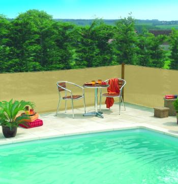 EXTRANET szőtt árnyékoló háló 1,5x50m bézs 4.Kép