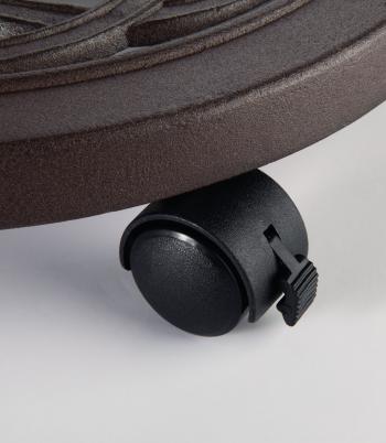 Flora Roll Alu virágalátét fékekkel 30 cm 2.Kép