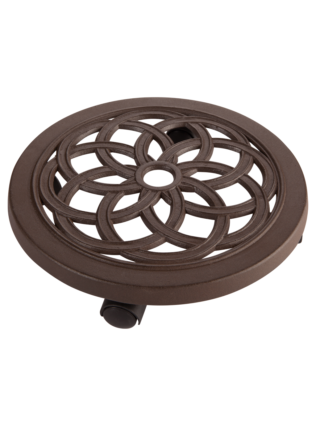Flora Roll Alu virágalátét fékekkel 30 cm