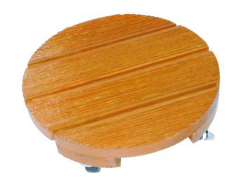FLORA ROLL LASURÉ keményfa virágalátét 40cm 4.Kép