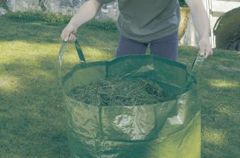 GREENBAG lombgyűjtő zsák 180l zöld 3.Kép