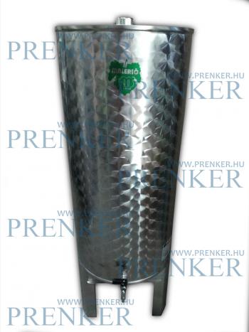 INOX pálinkás tartály 300 literes álló 1.Kép