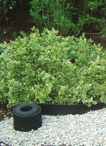 SELFIX BORDURA  gumi ágyásszegély 13cmx10m, fekete 2.Kép