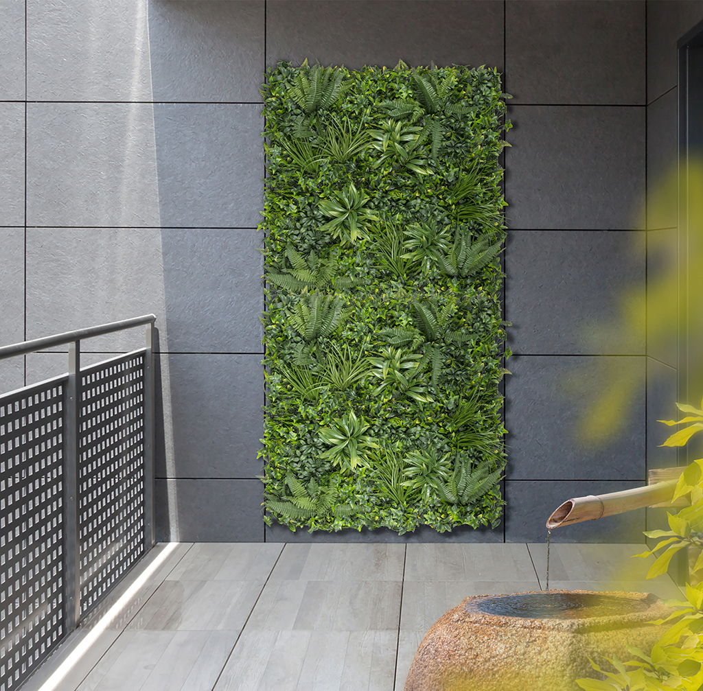 VERTICAL TROPIC zöldfal trópusi növényekkel 1x1m
