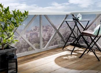 CUADRANET műanyag kertirács, 5*5mm, 1x25m, fekete, (K-100/5) 2.Kép