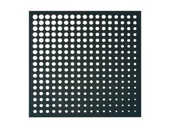 Moon dekoratív panel antracit, kör mintázattal 1x1 m 2.Kép