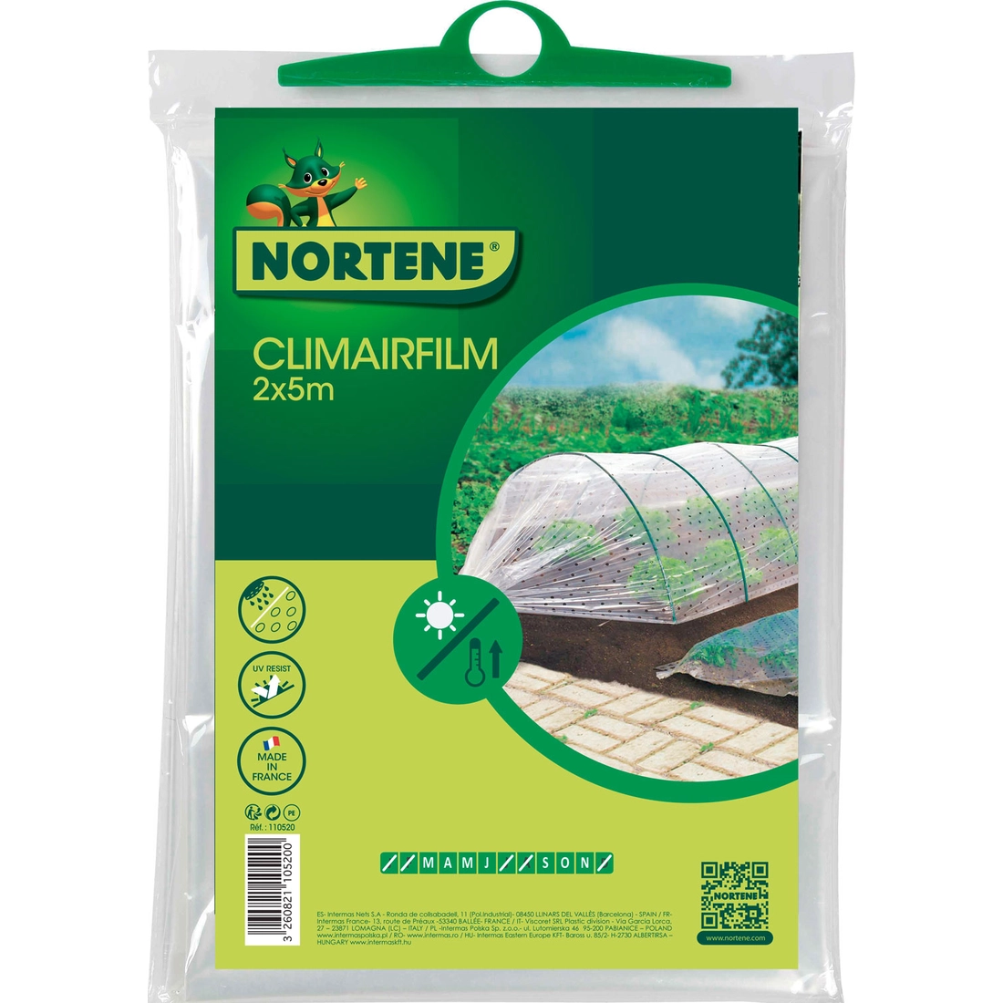 CLIMAFILM speciális kertészeti fólia 2 x 5 m