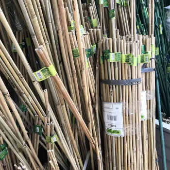 BAMBOO bambusz termesztő karó átm: 8-10mm* 90cm 4db/csomag 2.Kép