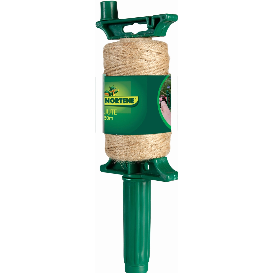 JUTE kerti zsineg adagolóval 80m, beige